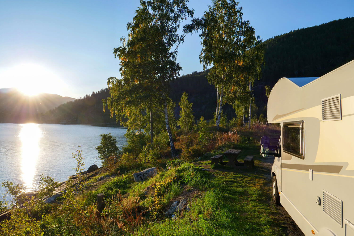 SkandiTrip family luxury motorhome bathroom