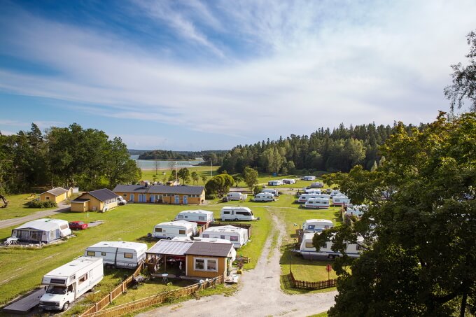 Camping in Stockholm