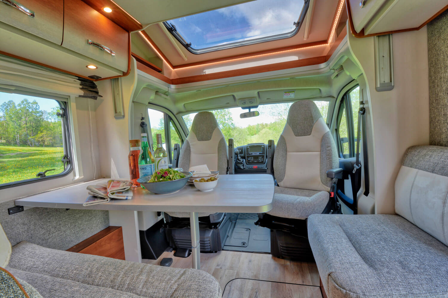 SkandiTrip small motorhome comfortable living